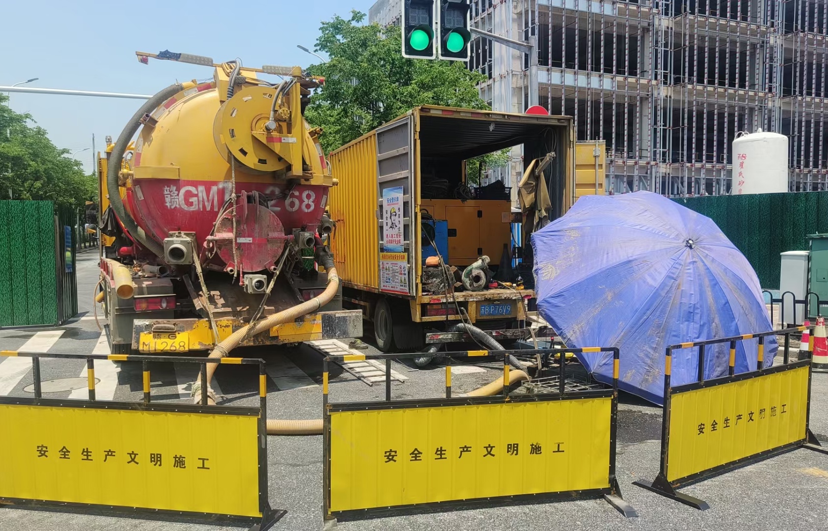 市政雨污水管道清淤